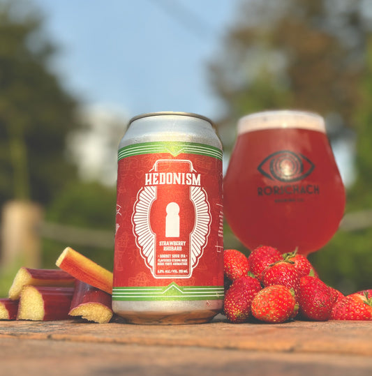 Hedonism: Strawberry Rhubarb Sorbet Sour