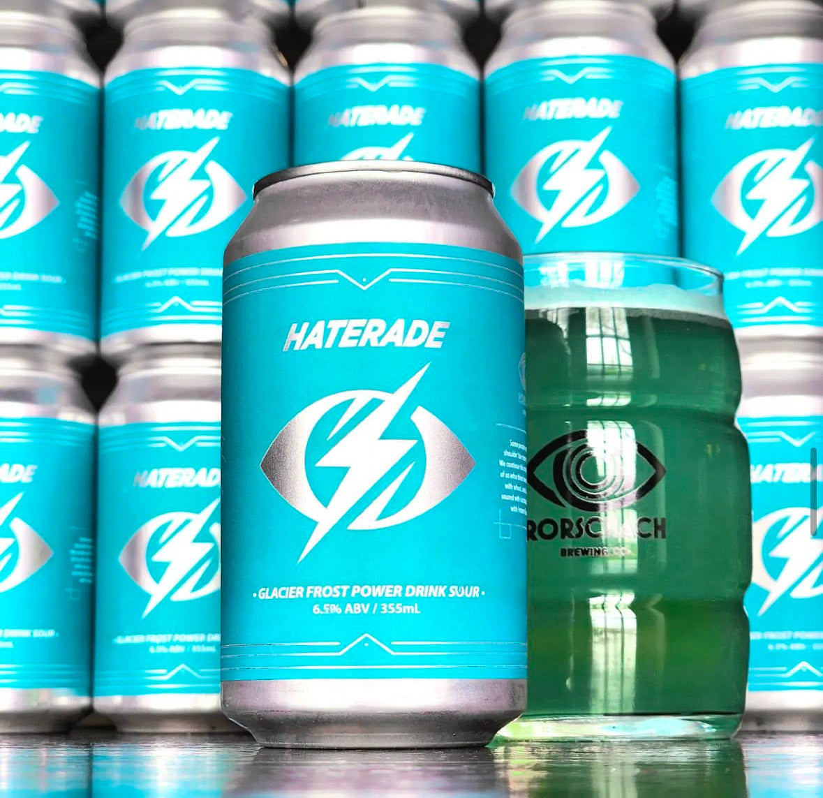 Haterade Glacial Frost (Teal) Power Drink Sour