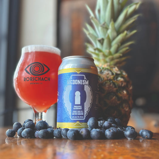 Hedonism Sorbet Sour IPA: Pineapple Blueberry