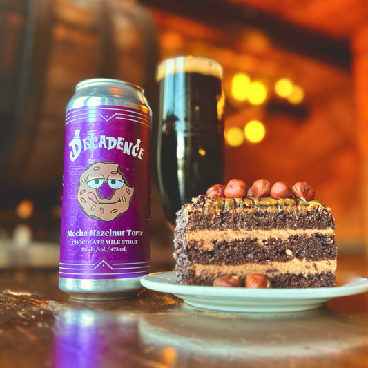 Decadence: Mocha Hazelnut Torte Chocolate Milk Stout